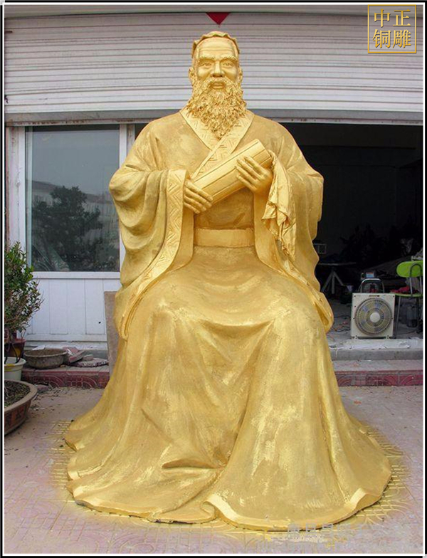 鑄銅拿書坐像關公雕塑.jpg